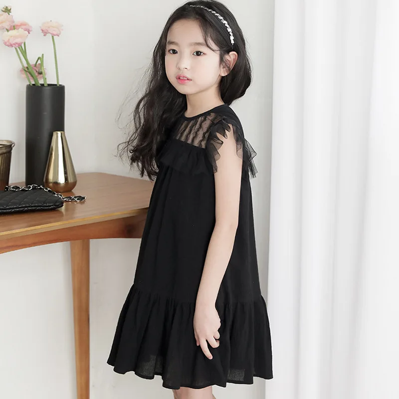 Girls Princess Dress Summer 2019 New Children Lace Super Fashion Children's Kids | Детская одежда и обувь