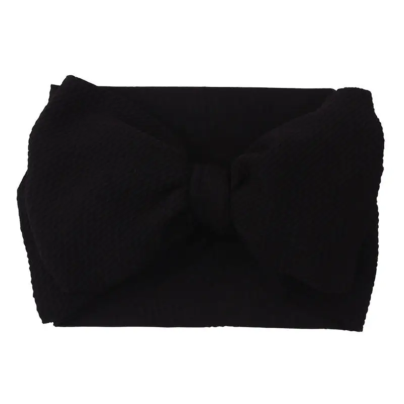 headband 6 Большая двухслойная повязка для волос с бантом для девочек горячая Распродажа эластичные ленты для волос Детские Цельный Тюрбан повязка на голову аксессуары для волос - Цвет: headband 6