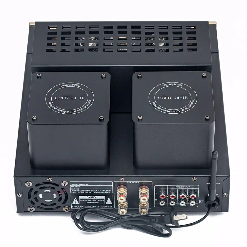 M12 Hi-Fi 4,0 Bluetooth вакуумный ламповый усилитель поддерживает USB SD усилитель мощности