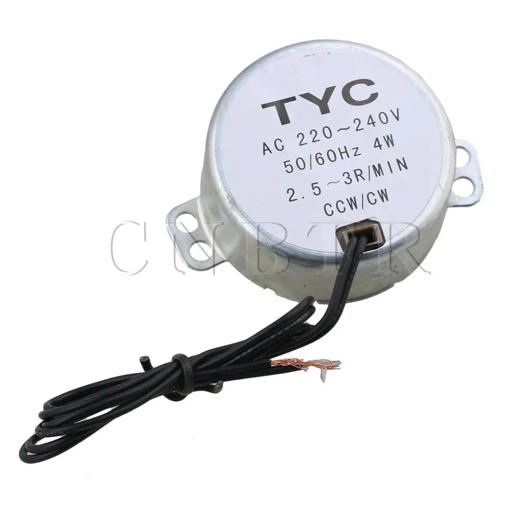 Синхронный двигатель CNBTR TYC 50 220 В переменного тока 2 5 3 об/мин вращающий момент CW/CCW