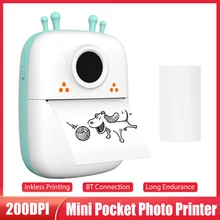 Aliexpress - Mini Pocket Printer Portable BT Wireless Thermal Printer Photo Notes Errors Memo Thermal Printer For Study Office Travel