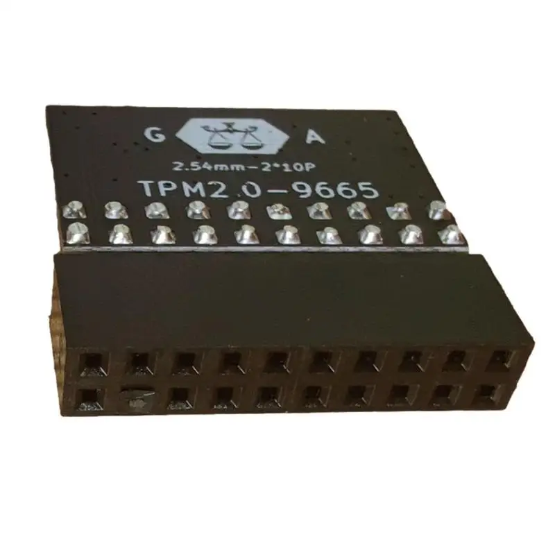 20pin ochrana modul pro ASUS TPM-L r2.0/gigabyte GC-TPM2.0 kompatibilní s intel a AMD platforma modul 20-pin 20-1