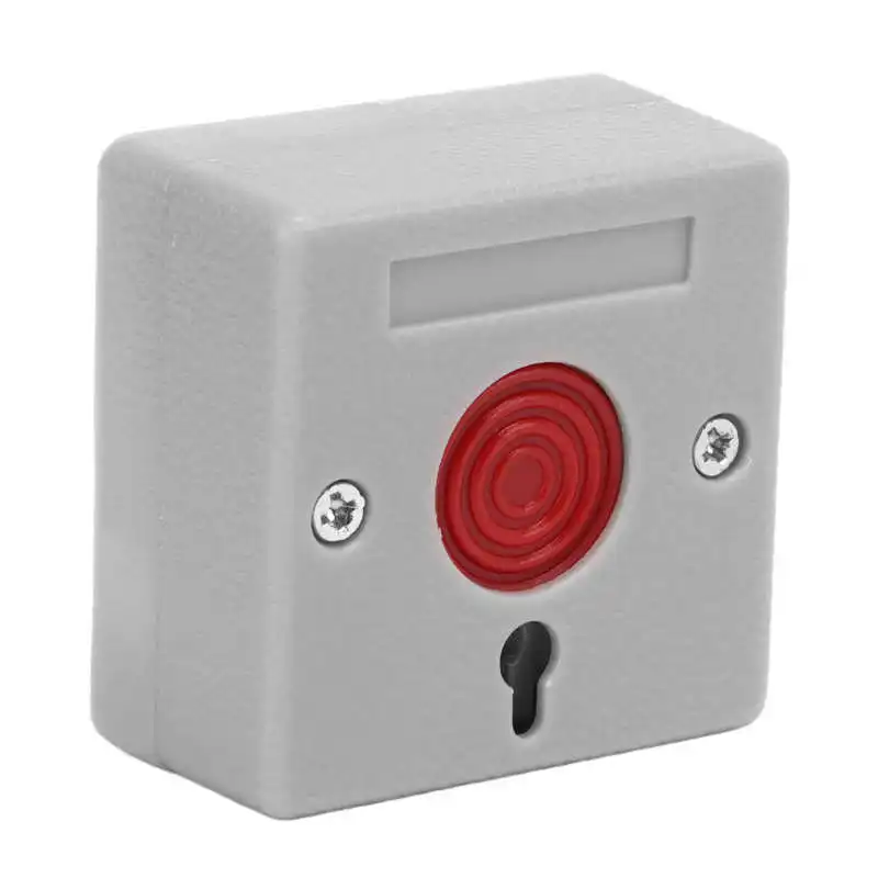 Panic Button Anti Theft Safe Emergency Equipment Key Automatic Reset Emergency Switch
