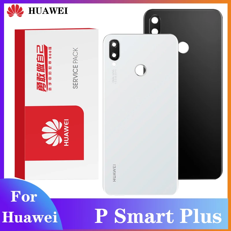 Оригинальный чехол для батареи Huawei P Smart Plus запасные части задней панели корпуса