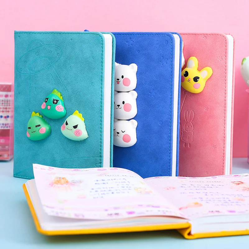 A5 Kawaii записная книжка Ежедневник для путешествий еженедельник креативный DIY