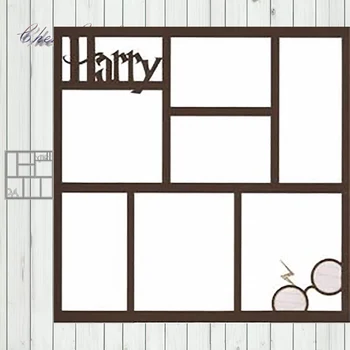 

Metal Cutting Dies HARRY Scrapbook Paper Craft Decoration Dies Stencil For Album Card Making Knife Punch NEW DIES