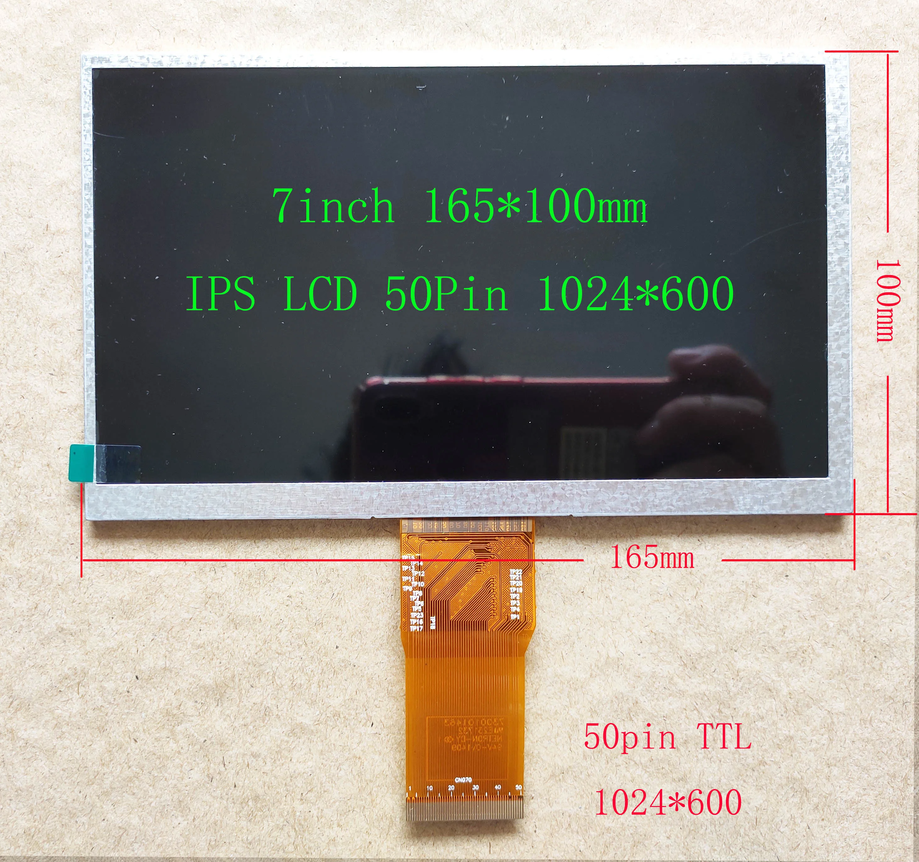 7 дюймовый IPS ЖК Дисплей HDMI 1024*600 набор USB сенсорного экрана 165 мм * 100 для Raspberry Pi PS3