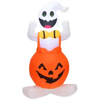

1Pc Durable Creative Pumpkin Ghost Decor Halloween Supplies for Garden