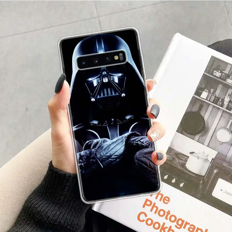TR173-6 Звездные войны Империя Дарт Вейдер Yoda BB8 чехол для samsung Galaxy Note 10 9 8 S10+ Lite S9 S8 J4 J6 J8 Plus S7 S6 Edge мягкий Pho - Цвет: TR173-6