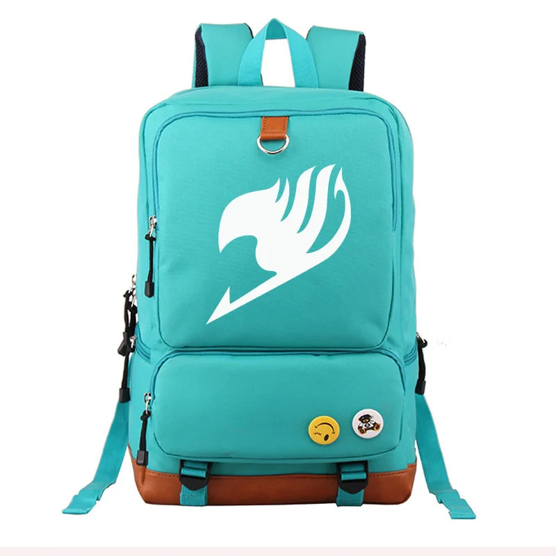

Fairy Tail Anime Peripheral Backpack Men And Women Schoolbag