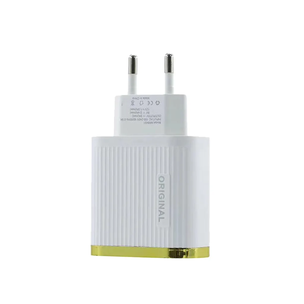 Ouhaobin, 4 порта, быстрая зарядка для телефона, QC 3,0, usb-хаб, настенное зарядное устройство, 6,1 А, адаптер питания, штепсельная вилка европейского стандарта для дома, для путешествий, штепсельная вилка европейского стандарта