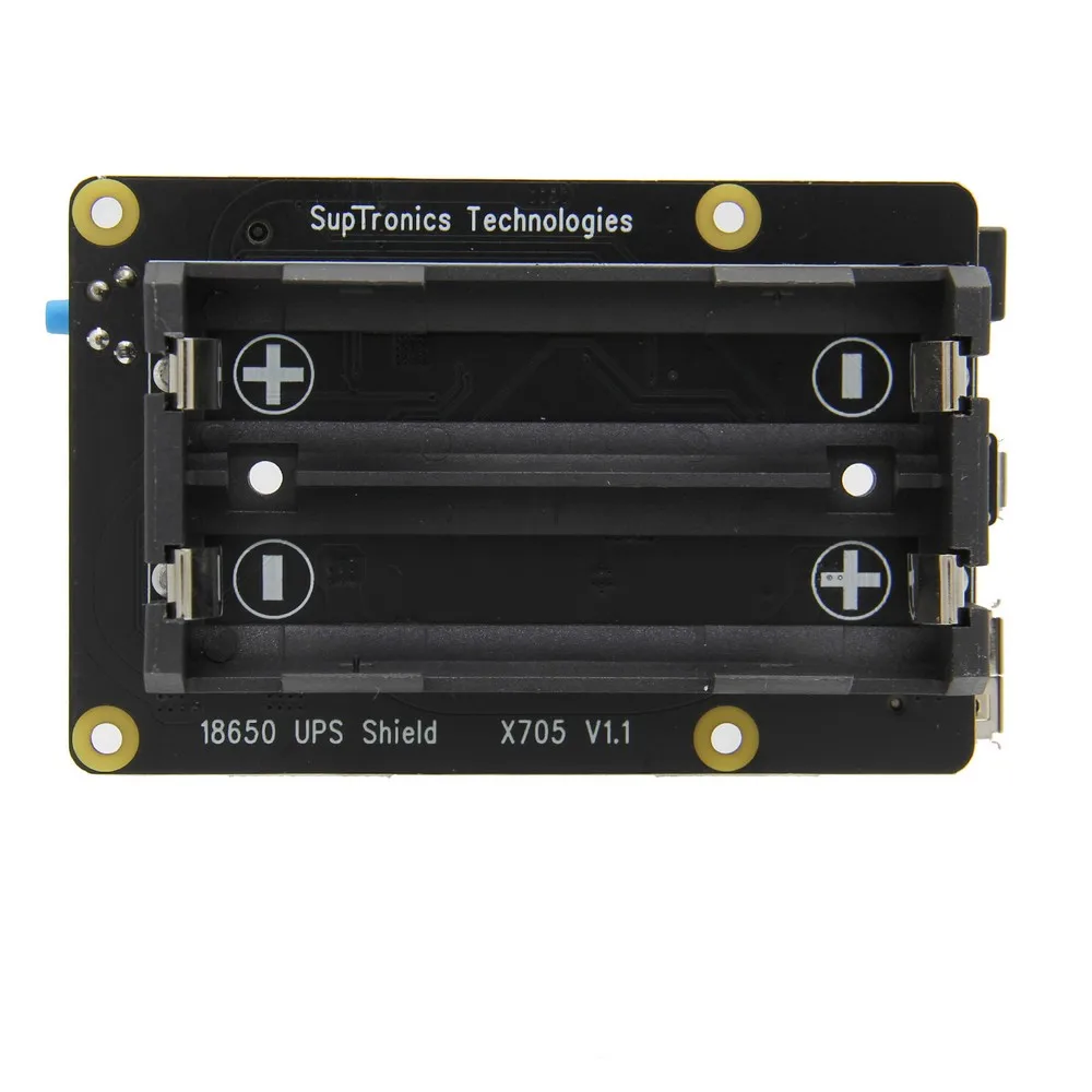 X705 UPS HAT 18650 Power Max 5 1 V 8A Выходная Плата расширения умный источник бесперебойного