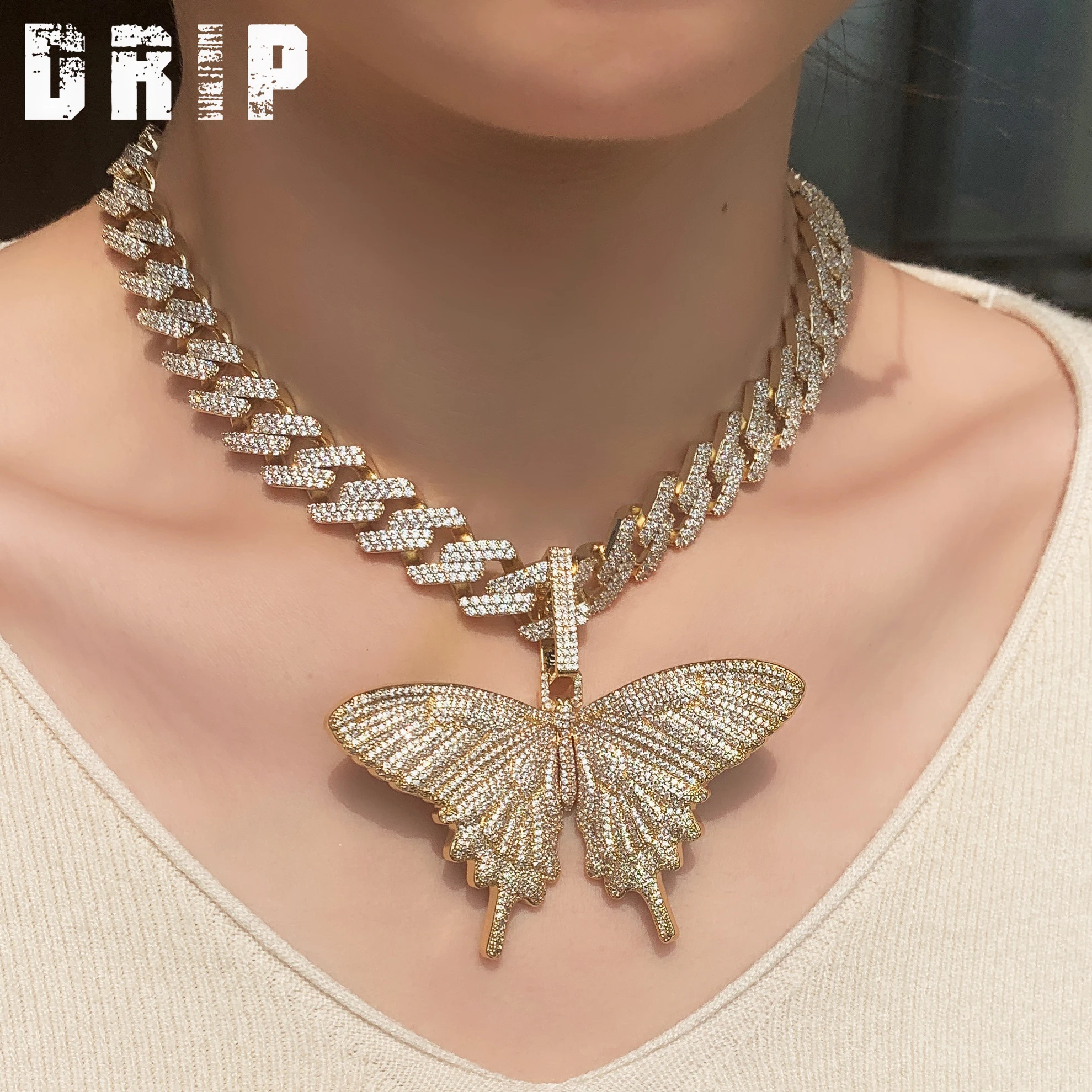 butterfly necklace for men