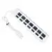 2020 Computer Peripherals 7 Ports Led Usb 2.0 Adapter Hub Power On/off Switch For Pc Laptop Wh Компьютерная Периферия #24