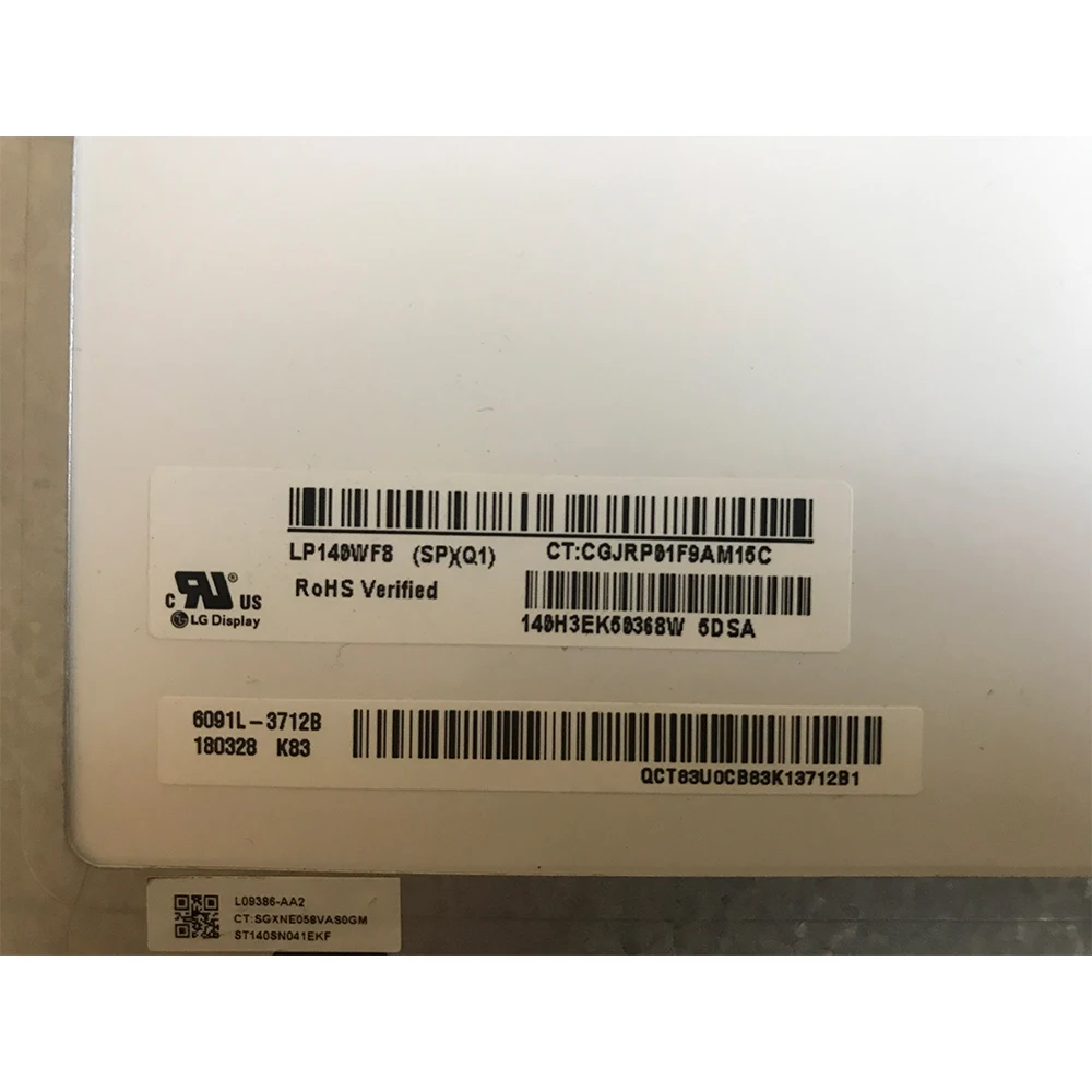 B140HAN04.1 LP140WF8(SP) сенсорный ЖК-экран в сборе с рамкой для hp Pavilion X360 14-CD