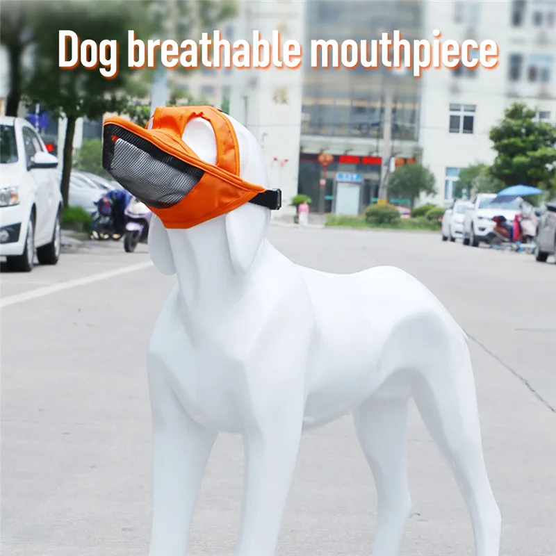 

5 Sizes Large Dog Masks Adjusting Pet Dog Muzzle New 1Pcs Plastic Strong Dogs Muzzle Basket Design Anti-biting Dog Mouth Cats