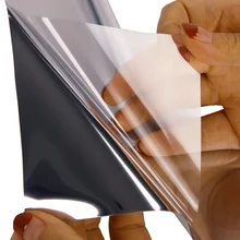 SUNICE пленка для окна, защита от солнца, зеркальная пленка, отражающая оттенок, одностороннее окно, виниловая, антиуф, статическая, не клейкая, для дома