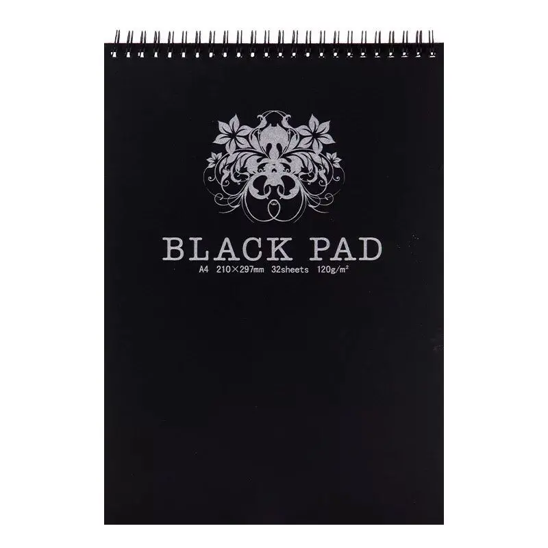 

1PCS Scratch Note Black Cardboard Creative Diy Draw Sketch Notes For Kids Toy Notebook Zakka Material Escolar School Supplies