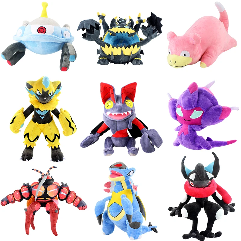20-45 см Magnezone Greninja Zeraora Gliscor Guzzlord Poipole Buzzwole Armaldo плюшевые игрушки животные Подушка Мягкая кукла подарки