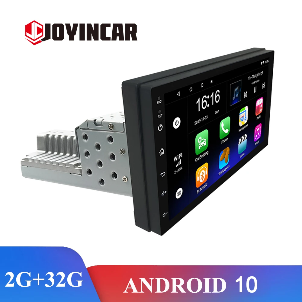 Автомобильный мультимедийный плеер JOYINCAR на Android с 7-дюймовым экраном поддержкой