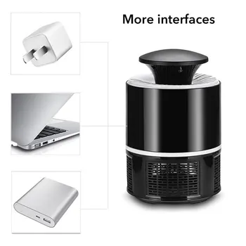 

Electric Mosquito Killer Lamp Pest Control Anti Fly Trap LED Light Bug Insect Repeller Zapper
