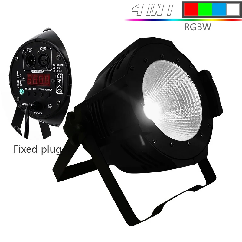 SHEHDS LED COB 200W Only Violet Strobe Stage Light DMX Controller Mobile Production Churches Professional Stage Lighting Design - Цвет: 200W RGBW