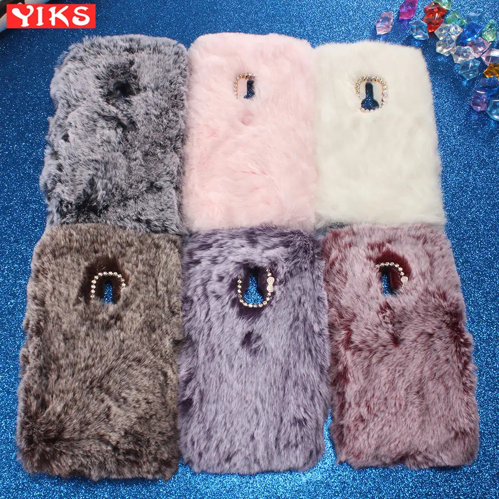 

Luxury Hairy Fur Pink Soft Case For Sony XZ XZ2 Premium XZ1 XZ2 Compact XA1 Plus XA2 XA Ultra XZS L1 L2 L3 M5 C6 Z6 Furry Plush