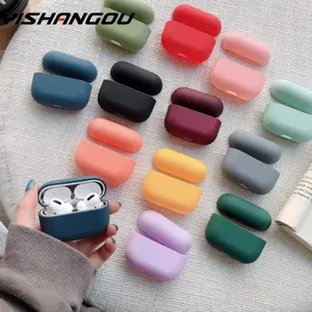 

Original Case For Apple Airpods Pro Wireless Bluetooth Earphone Case Candy Color Box For AirPods Pro Air Pods 3 Hard Cute Cover