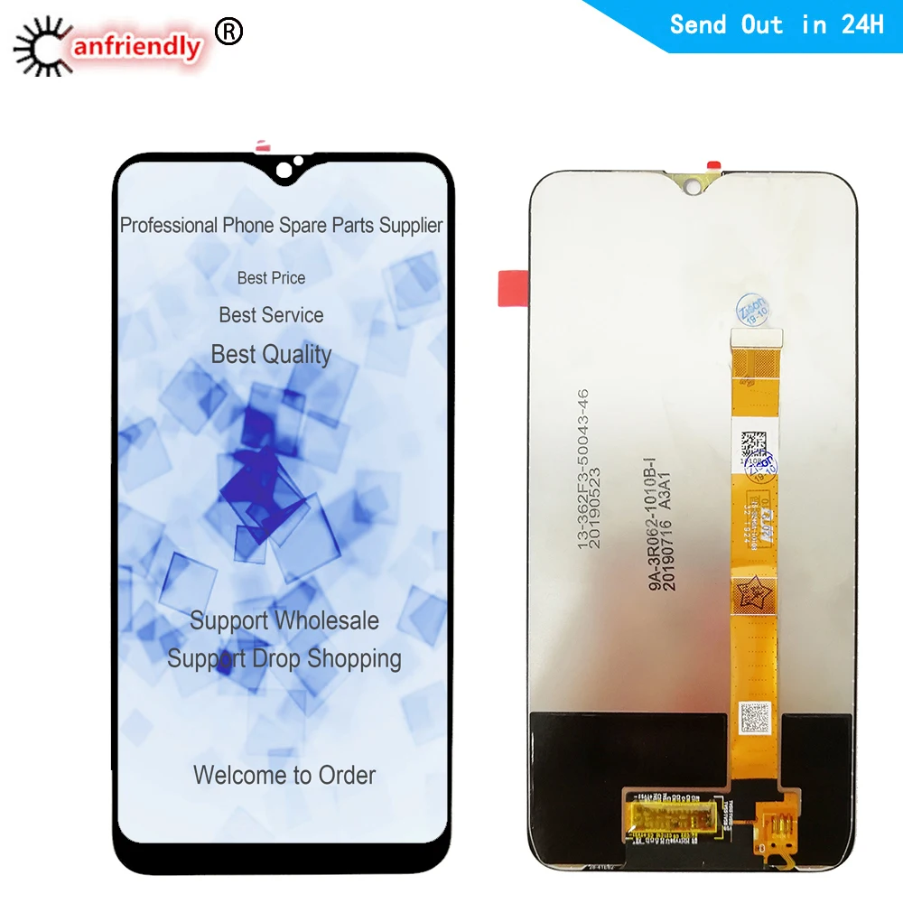 Tanie Wyświetlacz LCD do OPPO Realme C1 2 C2 3 pro Q1 realme 5 Q1 realme 3 pro panel wyświetlacza dotykowego LCD ekran digitizer montaż czujnika czujnik monitorów LCD