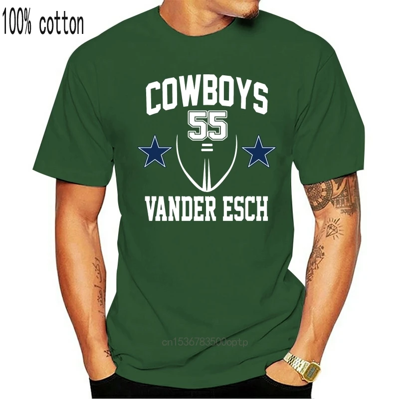 Cowboys Leighton футболка Vander Esch тренировочная для лагеря тёмно-синий хлопок Fu |