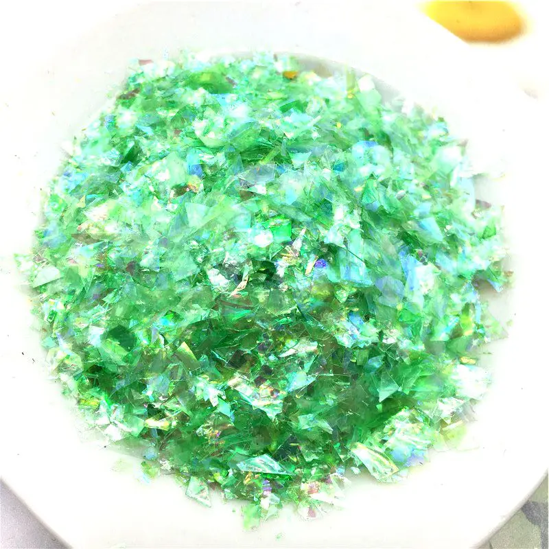 Разноцветные Пластиковые Блестки неправильной формы ракушки разнообразные для