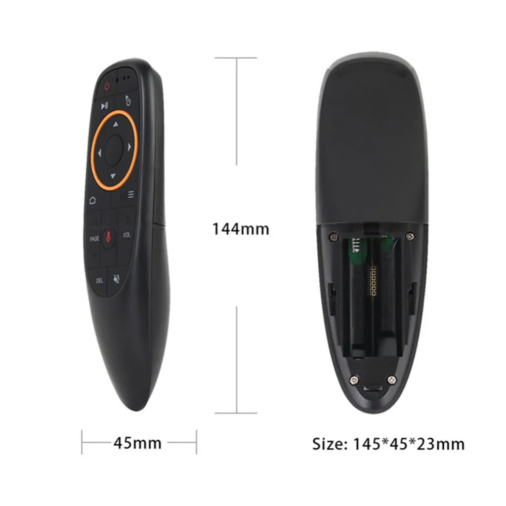 G10 Air mouse Голосовое управление 2,4 ГГц беспроводной с гиродатчик игра Голосовое управление умный пульт дистанционного управления для Android tv BOX