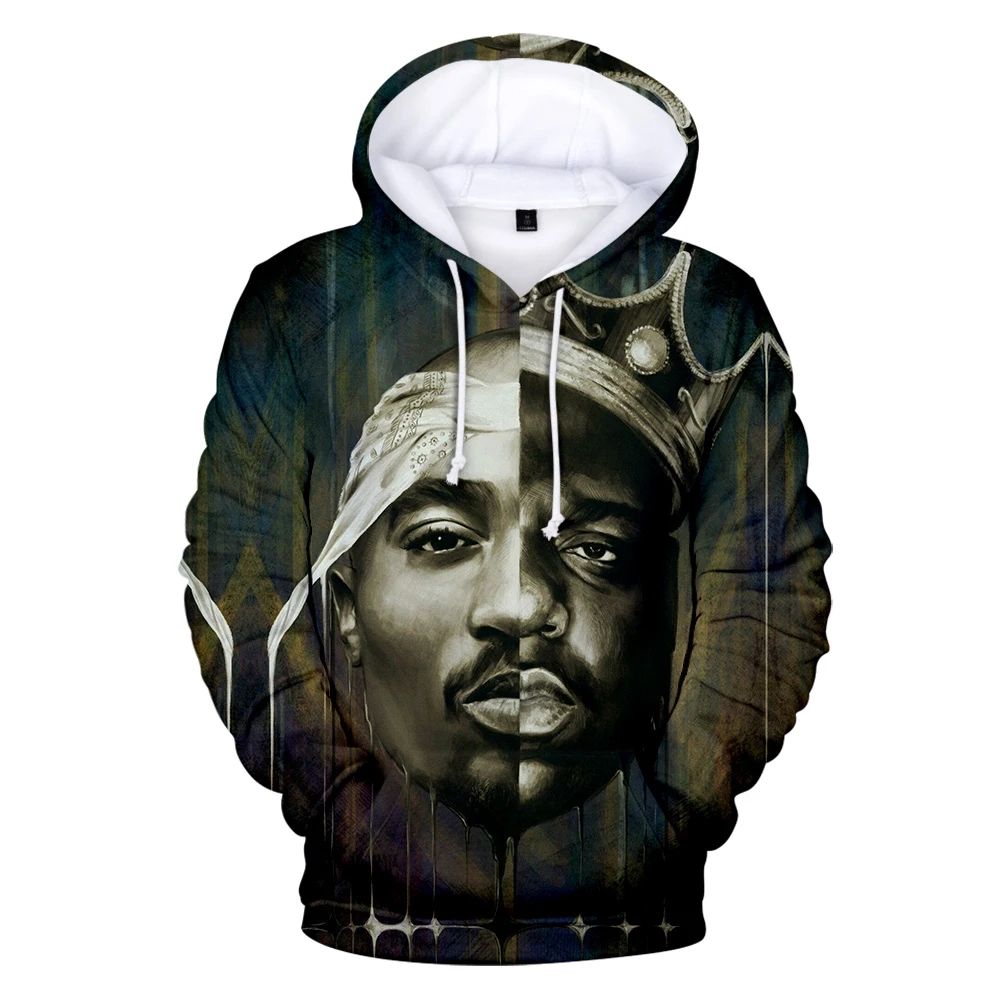 Хип-Хоп Модный Повседневный 3D B.I.G BIGGIE толстовки осень для мальчиков и девочек wo для мужчин Harajuku B.I.G BIGGIE 3D Толстовка с капюшоном топы