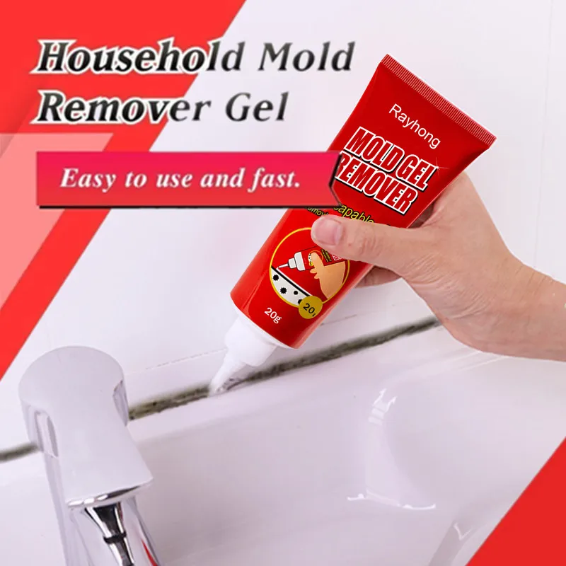 100g Household Mold Remover Gel Mildew Cleaning Agent Nontoxic Wall
