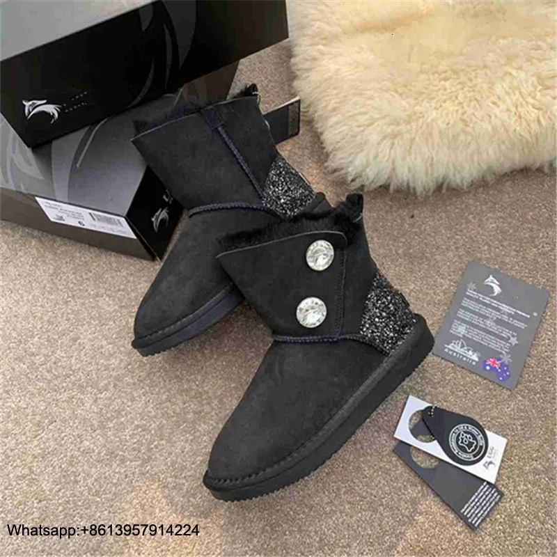 Scarpe donna/зимние ботинки; женская обувь без застежки; женские ботинки на плоской подошве; Botas Mujer; зимняя женская обувь из плюша с круглым носком; Zapatos De Mujer