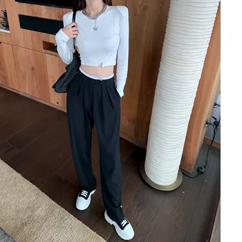 

PX2151 new leaky belly button women's t-shirt