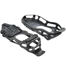 24 Tooth Ice Gripper Spike For Shoes Outdoor Anti Slip Climbing Snow Spikes Crampons Cleats Chain Claws Grips Boots Cover