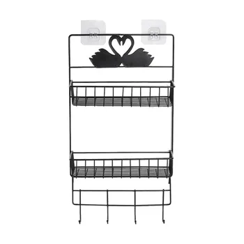 

Hanging Storage Organiser Pockets Rack Behind the Door Cupboard Kitchen Bathroom Refrigerator Storage