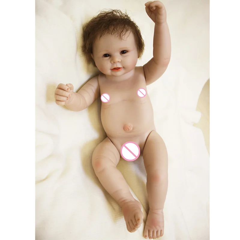 20 дюймов Boneca Reborn Menino реалистичный ребенок Reborn силиконовый Полный корпус Reborn для маленьких мальчиков Bebe Boneca Купание Игрушки Подарки Brinquedos