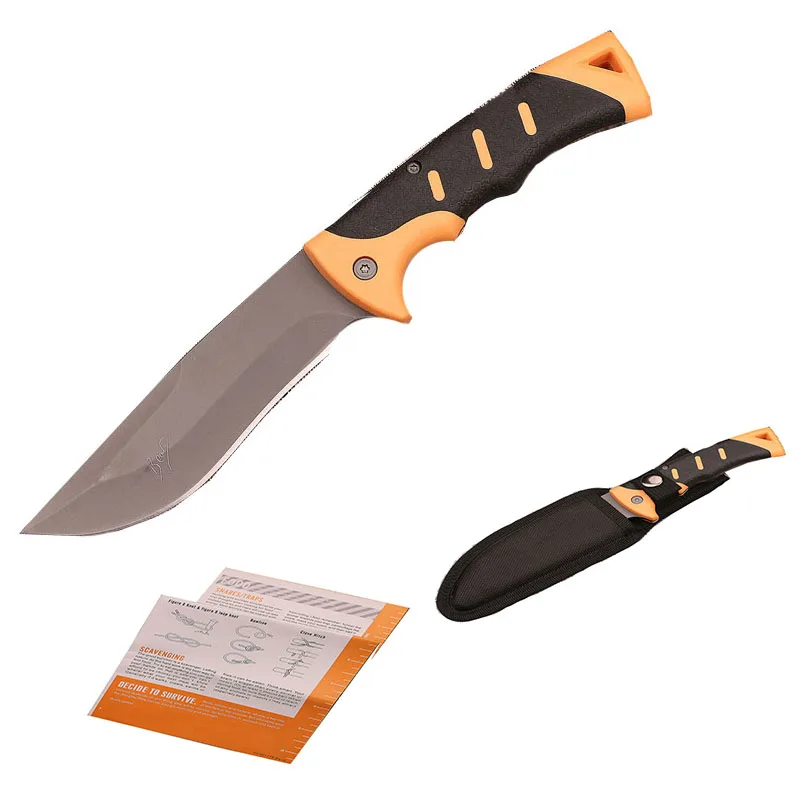 Blade Hunting Knife 7CR17Mov Straight Handle Tactical Camping Survival Combat Pocket Knives EDC Multi Tools | Инструменты