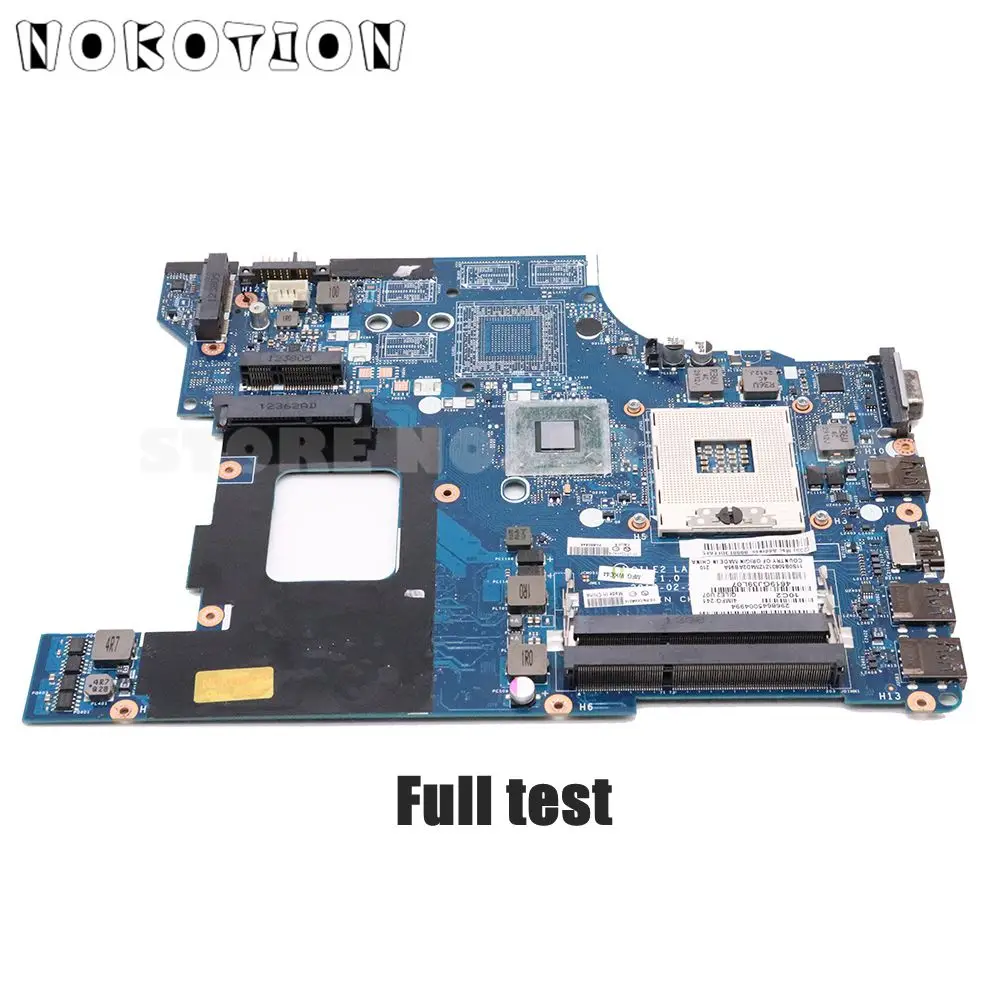 NOKOTION 04W4014 For Lenovo E530 Laptop Motherboard QILE2 LA-8133P Mainboard GMA HD DDR3 full test | Компьютеры и офис