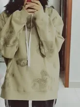 Hooded-Sweatshirt Women Hoodie Plus-Size Fleece Streetwear Winter for 320 Warm Colorful