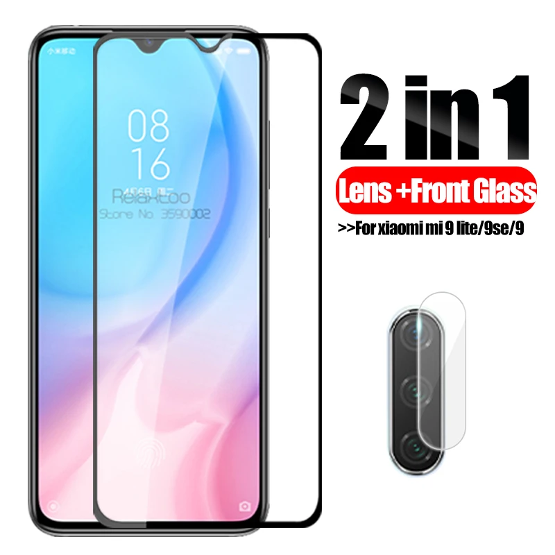 Стекло для объектива камеры 2-в-1 xiaomi mi 9 lite закаленное стекло на xiomi se light mi9se mi9lite