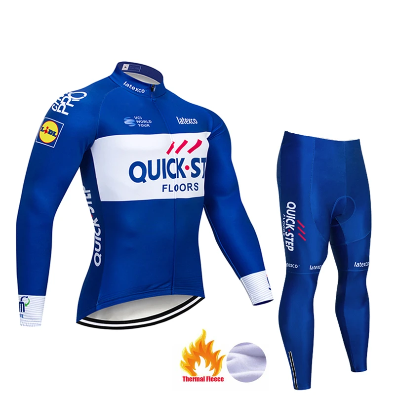 Pic Color quickшаг команда Велосипедная куртка 9D велосипед брюки набор Ropa Ciclismo мужские зимние термо флис pro трикотаж для велосипедистов Майо Одежда - Цвет: Pic Color