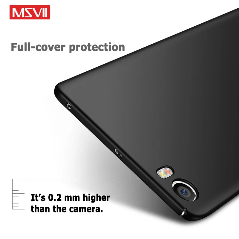 Чехол для Xiaomi Mi чехол с матовым покрытием Msvii Silm Mi5 S Mi5s Xaomi из поликарбоната 5 m5s
