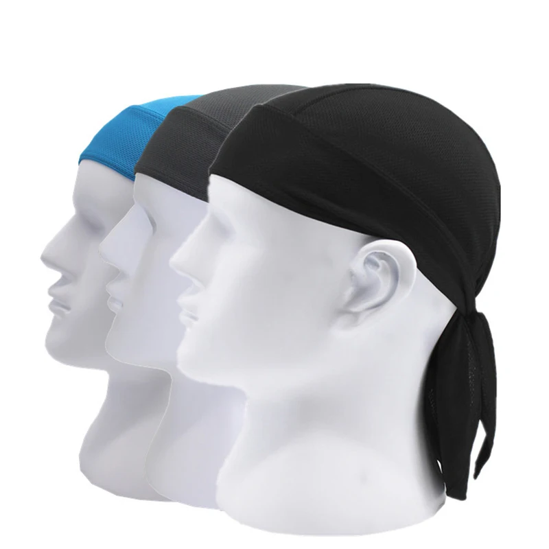 

Pika Outdoor Riding Pirate Hat Sports Headband Moisture Quick-Drying Wicking Breathable Sunscreen Hood Pirate Scarf Cap