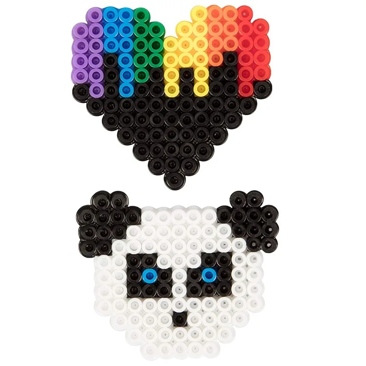 

DIY Bean Puzzle Set 20000 PCs Children Handmade Educational Set 5 Mm 3D Puzzle Model Plastic Fittings 20 Colors