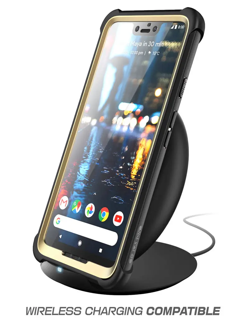 I-BLASON для Google Pixel 3 XL чехол серии Ares полный корпус Прочный Прозрачный бампер чехол со встроенной защитной пленкой для Pixel 3XL
