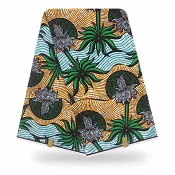 

2020 Fashion Dashikiage New African Pagne Ankara Veriatble Real Wax 100% Cotton print Fabric waxe de haut qualité 6 Yards