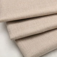 Плотная прочная льняная стильная полиэстер хлопковая ткань ремесло Подушка стол диван ткань драпировочная для штор 360 г/метр